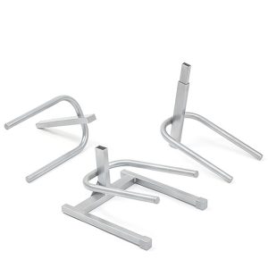 Подставка "A.E.L." на 3 бутыли серая