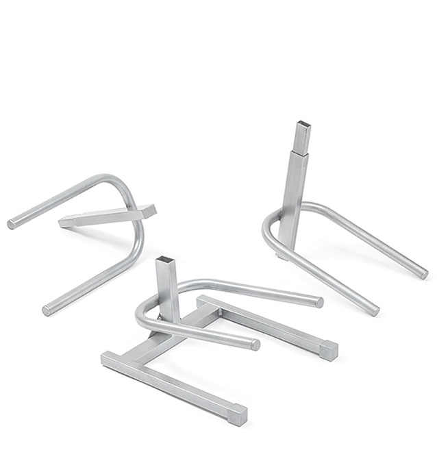 Подставка “A.E.L.” на 3 бутыли серая