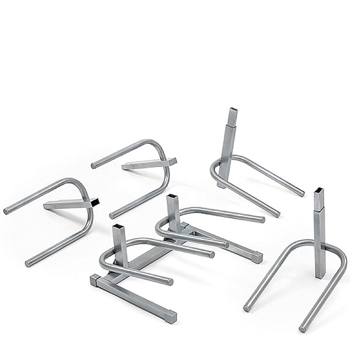 Подставка “A.E.L” на 6 бутылей серая