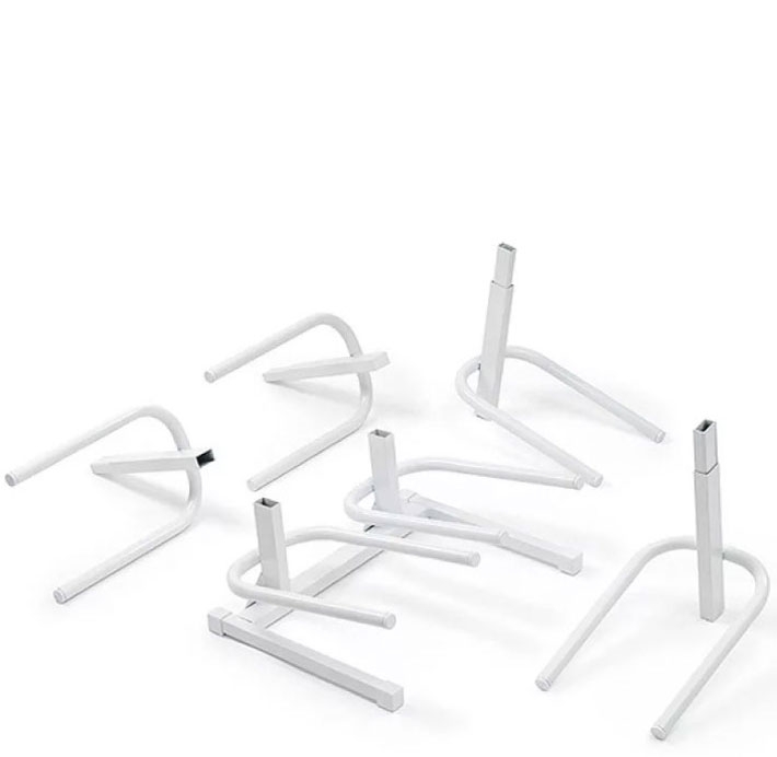 Подставка “A.E.L” на 6 бутылей белая