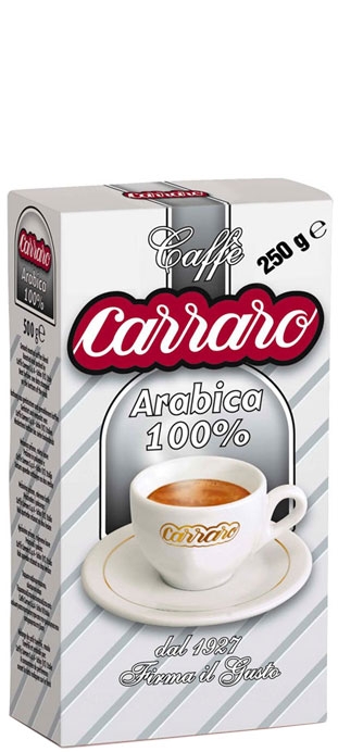 "Carraro" - Arabica 100% 250гр