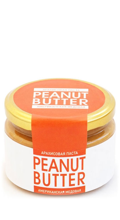 "Арахисовая Паста" - Американская Медовая 220гр