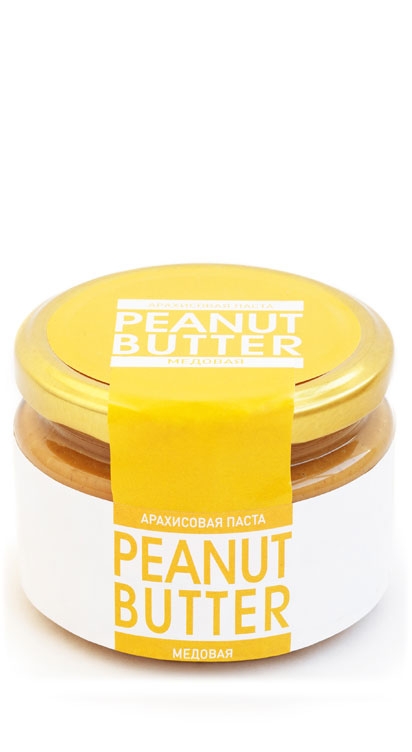"Арахисовая Паста" - Медовая  220гр