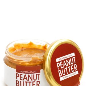 "Арахисовая Паста" - Медовая Хрустящая 220гр