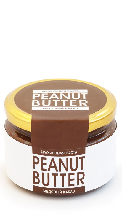 "Арахисовая Паста" - Медовая Какао 220гр