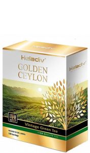 "Heladiv" -  Golden Ceylon Vintage Green
