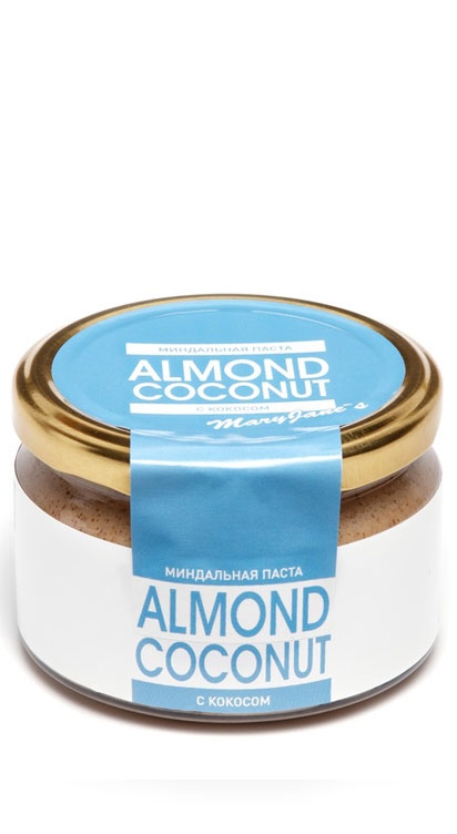 "Миндально-Кокосовая Паста" - Без добавок 200гр