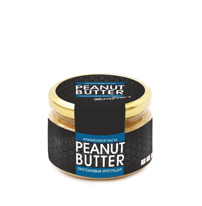 "Арахисовая паста" - Протеиновая хрустящая 200 г.