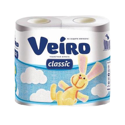 Туалетная бумага двухслойная "Веиро Классик"