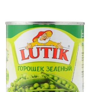 Горошек зеленый "Lutik" 425 мл ж/б
