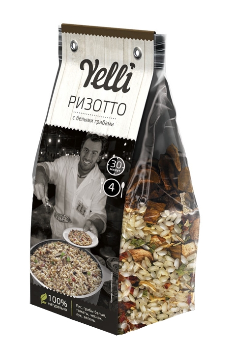 Ризотто с белыми грибами Yelli "Ярмарка" 250 г