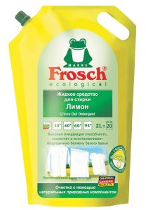 Жидкое средство для стирки Frosch ("Фрош") лимон 2 л