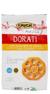 Печенье песочное с тростниковым сахаром "Crich" 300г