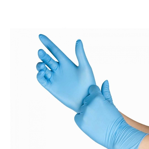 Перчатки нитриловые неопудр. размер L голуб.цв.