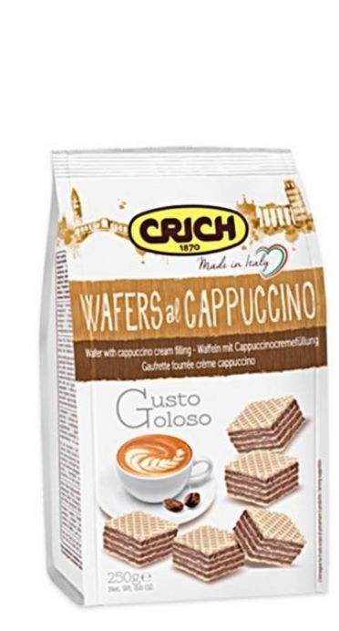 Вафли с кремовой начинкой капучино "Crich" 250 г