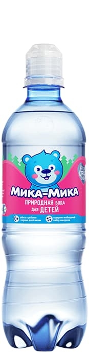 «Мика-Мика» (Детская) природная вода 0.5л
