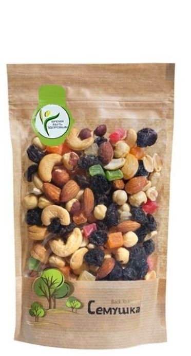 Смесь орехов с цукатами "Семушка" 250г