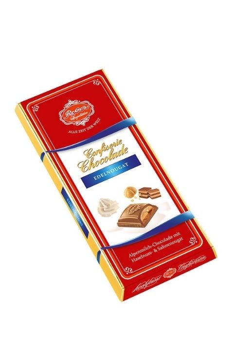 Шоколад "Reber Nougat" с ореховым пралине 100 г