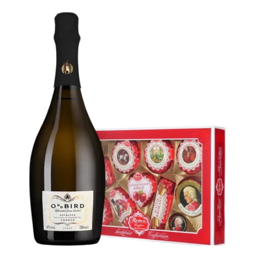 Набор вино б/алк Spumante "Спуманте" 0.75л и конфеты 525г