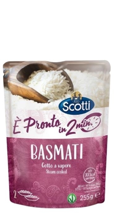 Riso Scotti Basmati rice “Рис Басмати шлифованный длиннозерный” 255 г