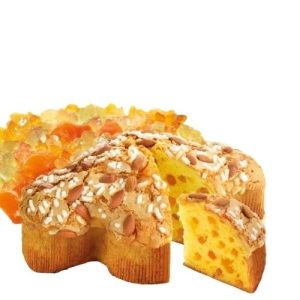 Кулич с фруктовыми цукатами и миндалем Flamigni в под. уп. 1000г