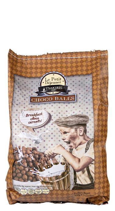 Зерновые шарики с молочным шоколадом "Le Petit Dejeuner" 500г