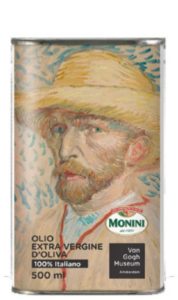 Масло оливковое Monini "Van Gogh collection portrait" 0.5л