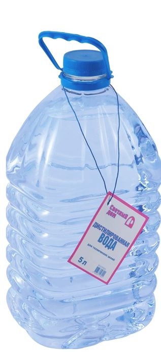 “Светлый дом” дистиллированная вода для технических целей 5л