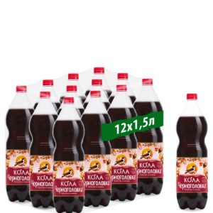 Напиток Черноголовка - "Кола" 1.5л