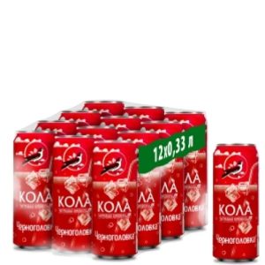 Напиток Черноголовка - "Кола" 0.33л