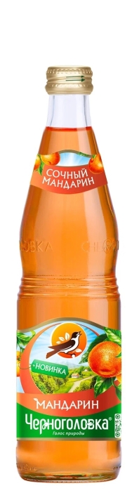 Лимонад Черноголовка - "Мандарин" 0.5л