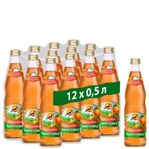 Лимонад Черноголовка - "Мандарин" 0.5л