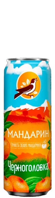 Лимонад Черноголовка - "Мандарин" 0.33л