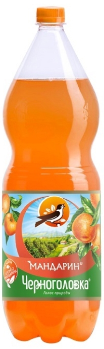 Лимонад Черноголовка - "Мандарин" 2л