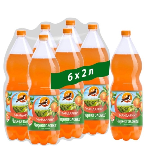 Лимонад Черноголовка – “Мандарин” 2л