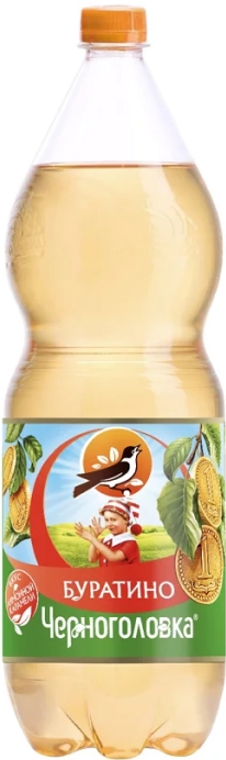 Лимонад Черноголовка - "Буратино" 2л