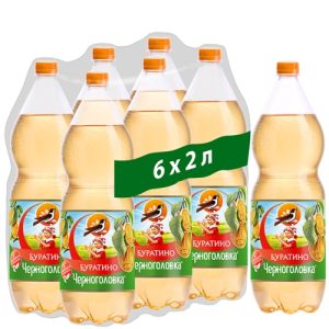 Лимонад Черноголовка - "Буратино" 2л
