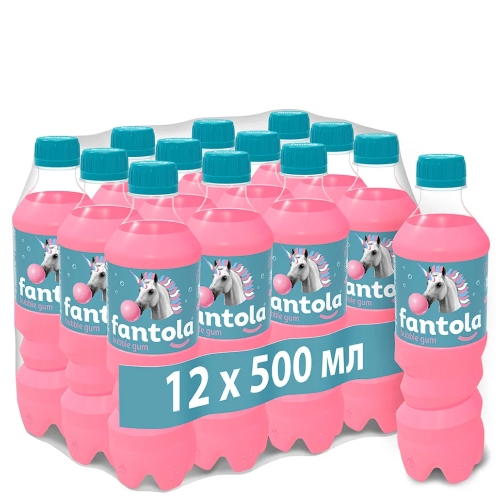 Лимонад Fantola – “Bubble gum” 0.5л