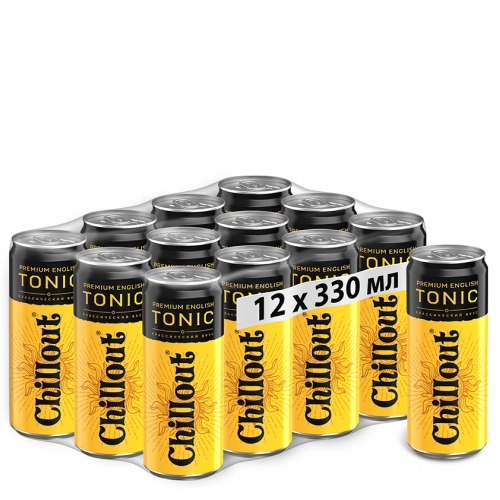 Тоник ChillOut – “Premium English Tonic” 0.33л