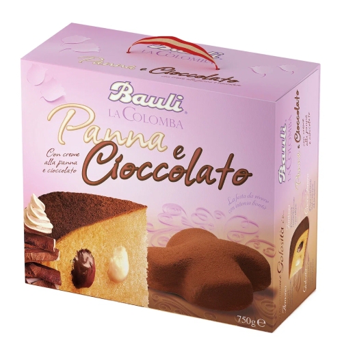Кекс Bauli "Panna e Cioccolato" с сливками и шоколадом 750г