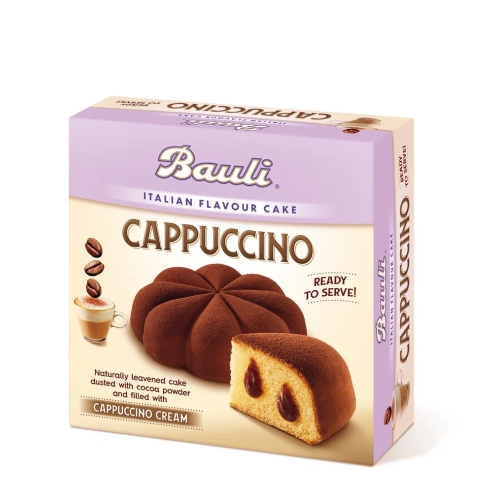 Кекс Bauli "Cappuccino" с кофейной начинкой 400г