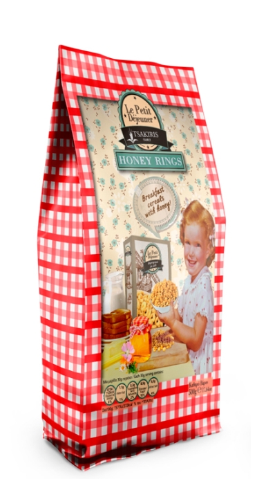 Медовые колечки из овса и кукурузы "Le Petit Dejeuner" 500 г