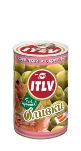 Оливки ITLV с креветками 314 г