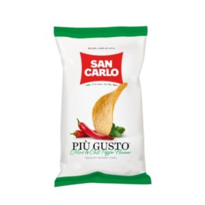 Чипсы картофельные San Carlo ("Сан Карло") - мята-перец 150 г