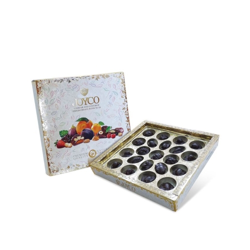 Конфеты Joyco ассорти глазированные сухофрукты 157г