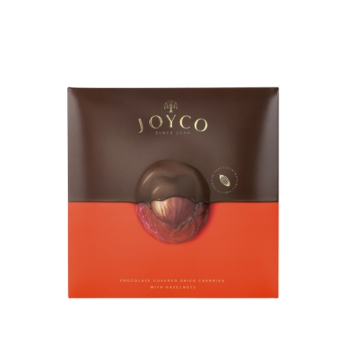 Конфеты Joyco вишня в шоколаде с фундуком 170г