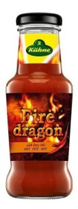 Соус Kuhne "Fire Dragon" томатный с острым перцем чили 250 мл
