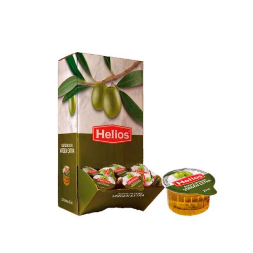 Масло оливковое Helios Extra Virgin порционное 130 шт. по 10 г