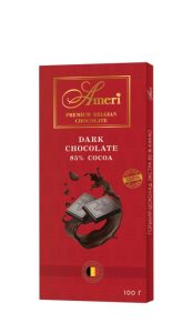 Горький шоколад 85% Ameri - "Экстра горький" 100г