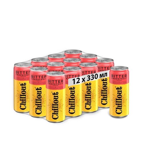 Напиток Chillout Bitter – “Grapefruit” 0.33л